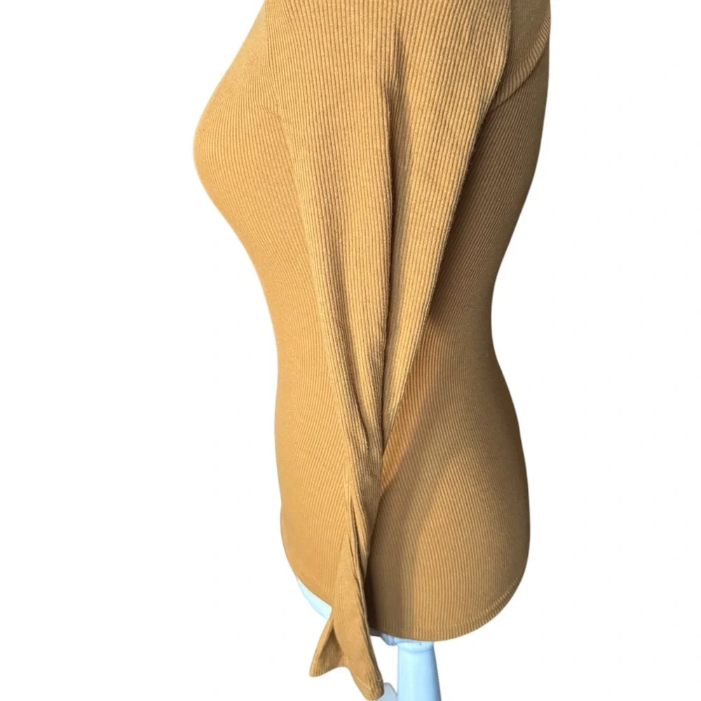 Women's Mustard Long Sleeve Top - Picture 2 of 4